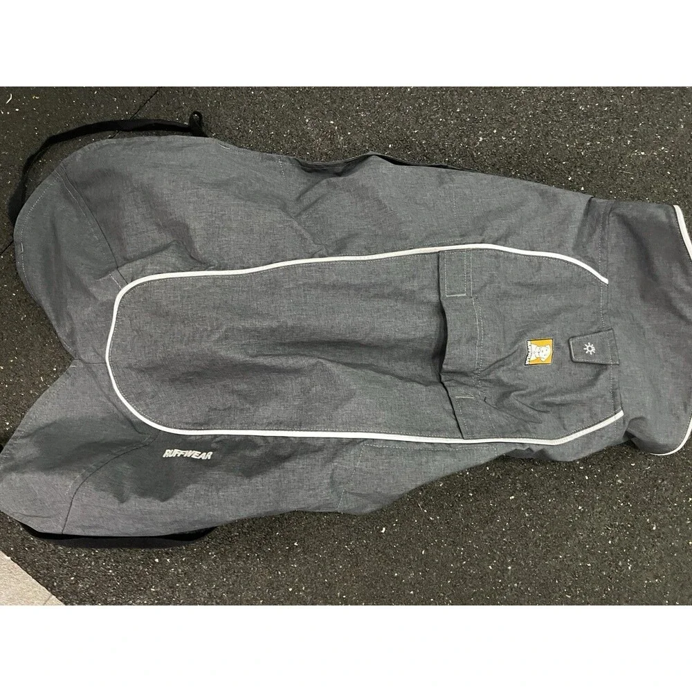 Ruffwear Overcoat Fuse Dog Jacket Harness Combo Basalt Gray size small